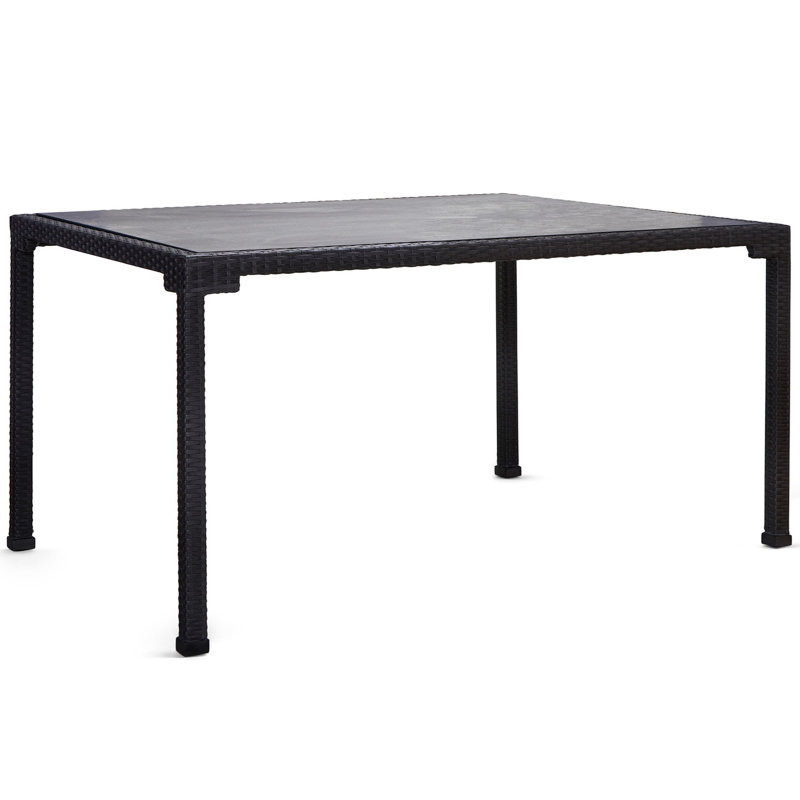 Lorenzo Outdoor Square Dining Table, Oyster