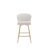 Elijah Upholstered Barstool With Footrest-107437724