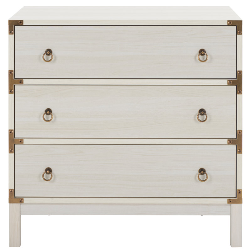 Gerome Accent Chest, Bleached White