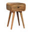 Nightstand 30cm W Solid Wood Bedside Table