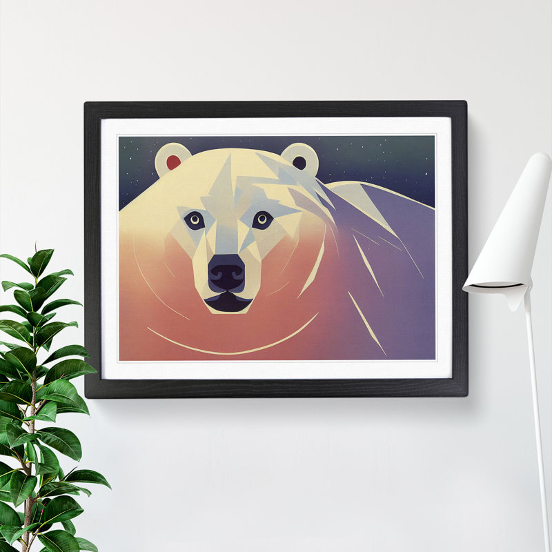 Polar Bear - Single Picture Frame Print