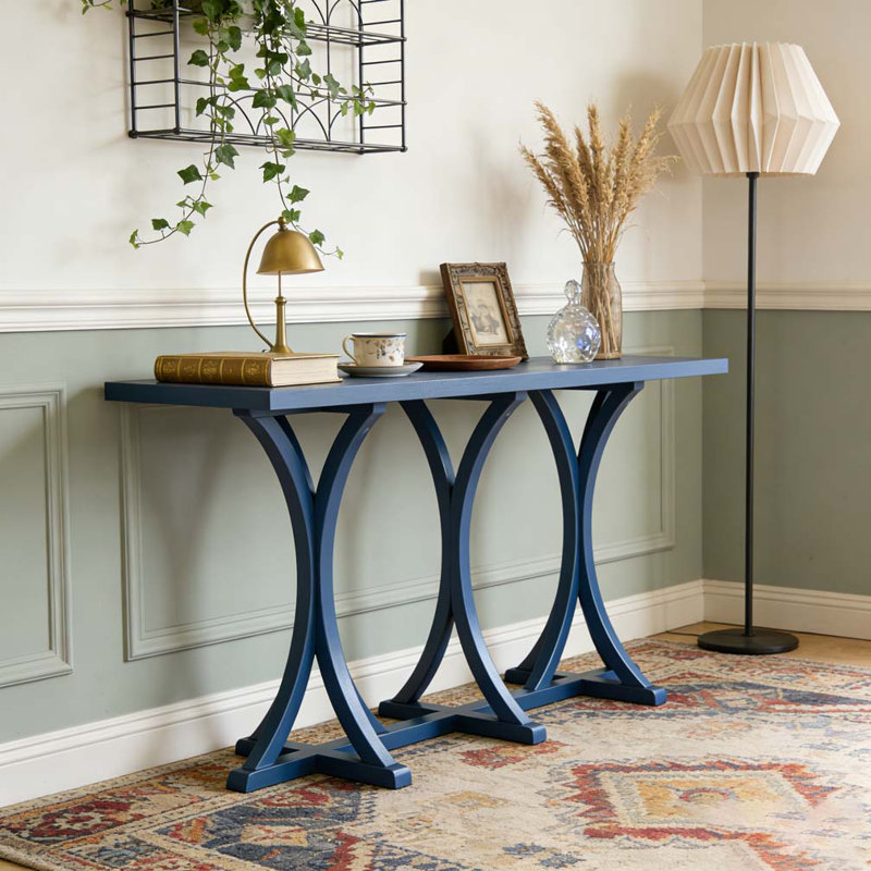 Console de placage en chêne, Marine