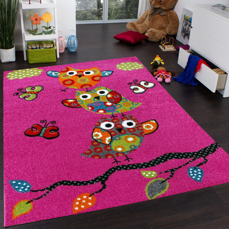 Tapis pour chambre d'enfant Brittney, Rectangle 3 pi 11 po x 5 pi 3 po