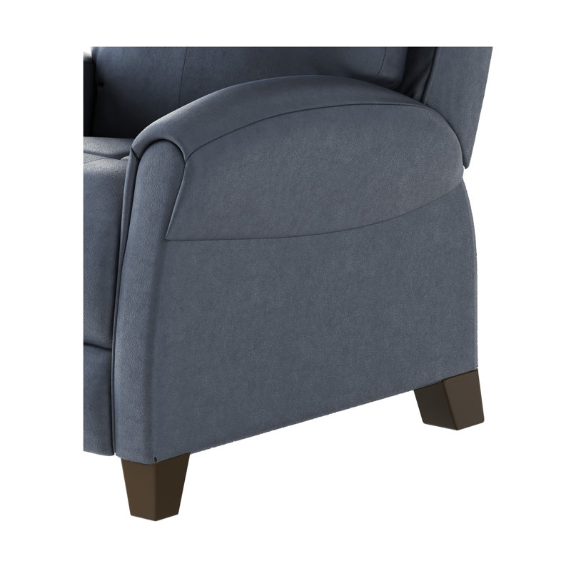 Fauteuil inclinable en cuir saturn avec appui-tête Saturn , Bleu