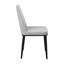Fauteuil d'appoint en velours gris Kurtiss