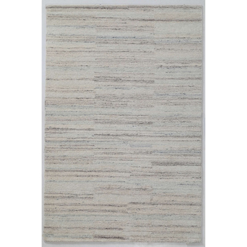 Tapis en laine touffeté à la main, Tapis de couloir 2 pi 6 po x 8 pi