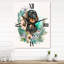 Jawaski - Horloge murale animaux-1310870461