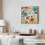 Motif floral rétro sans cadre-634985042