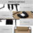 Outsunny 2 Piece Folding Chaise Lounge with 5-level Reclining Back-1549094829