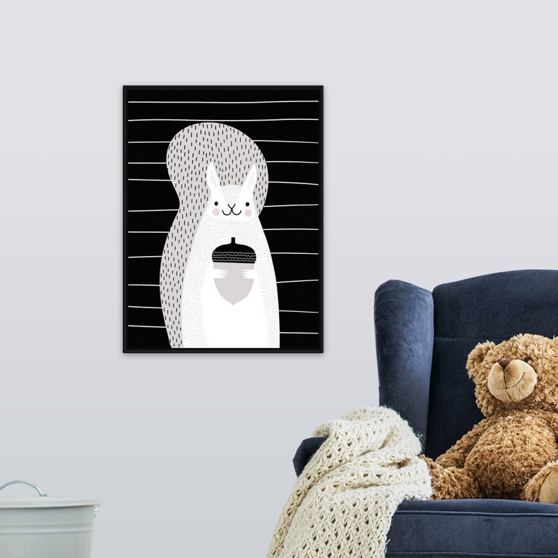 Art sur toile Shephard, Cadre flottant noir, H 24 po x l 18 po x P 1,75 po