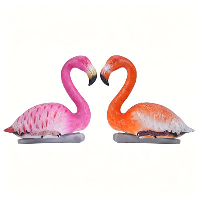 Floating Flamingo  Orange&Pink