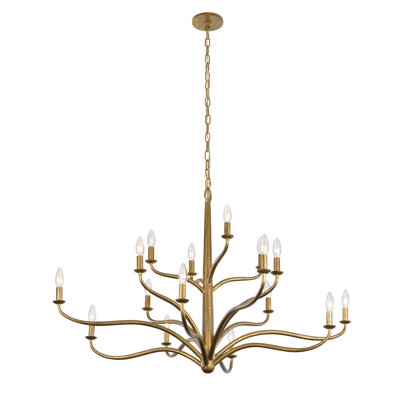 Dorianne 44" 16-Light Chandelier