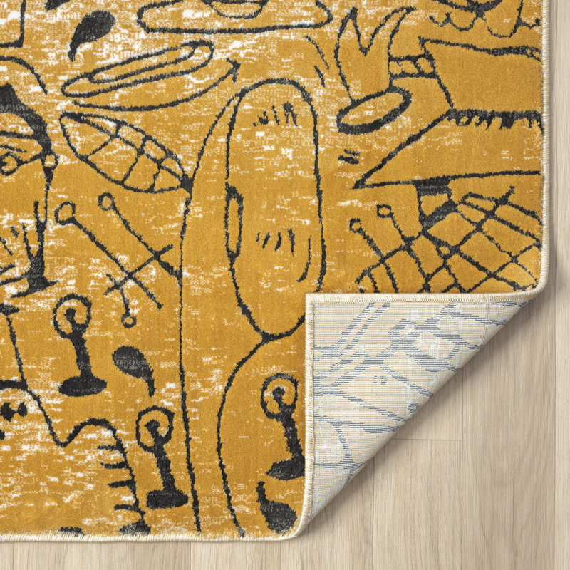 Detisha Indoor Rug, Rectangle 5'3" x 7'6"