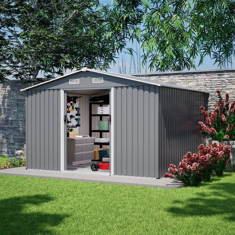 Metal Storage Shed Foundation Kit Included