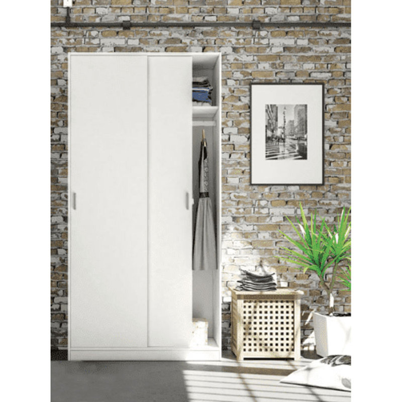 100cm Closet System, White