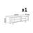 Nordic modern style TV stand