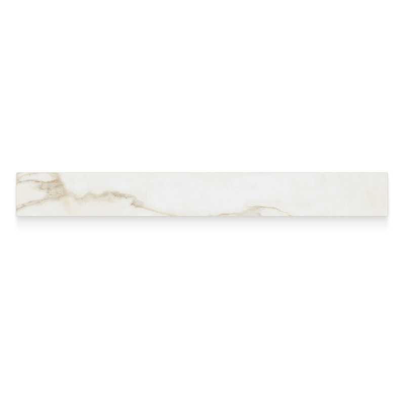 Harbor 3x24 Bullnose, Matte Gold