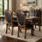Chateau Synthetic Leather & De Ville Side Chair-1569071246-1569072078