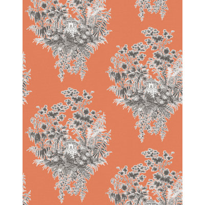 Lorenzo Castillo Volume V Toile Vinyl Wallpaper Roll by Gaston Y Daniela