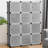 DIY 12 Cube Portable Closet Storage Organizer
