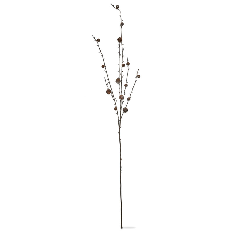Broche de traîneau brun 40 po, Brun