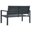 Botolphus Steel Outdoor Bench-866831533
