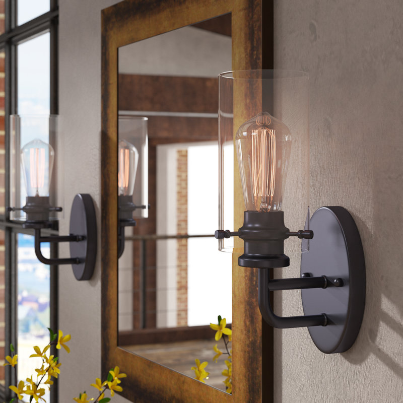 Marquette Dimmable Bath Sconce, Oil Rubbed Bronze
