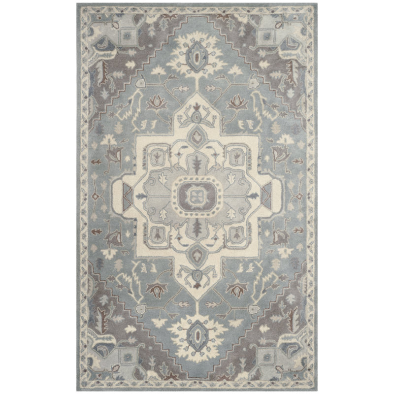 Wahcheechee Hand Tufted Wool Oriental Rug, Rectangle 3' x 5'