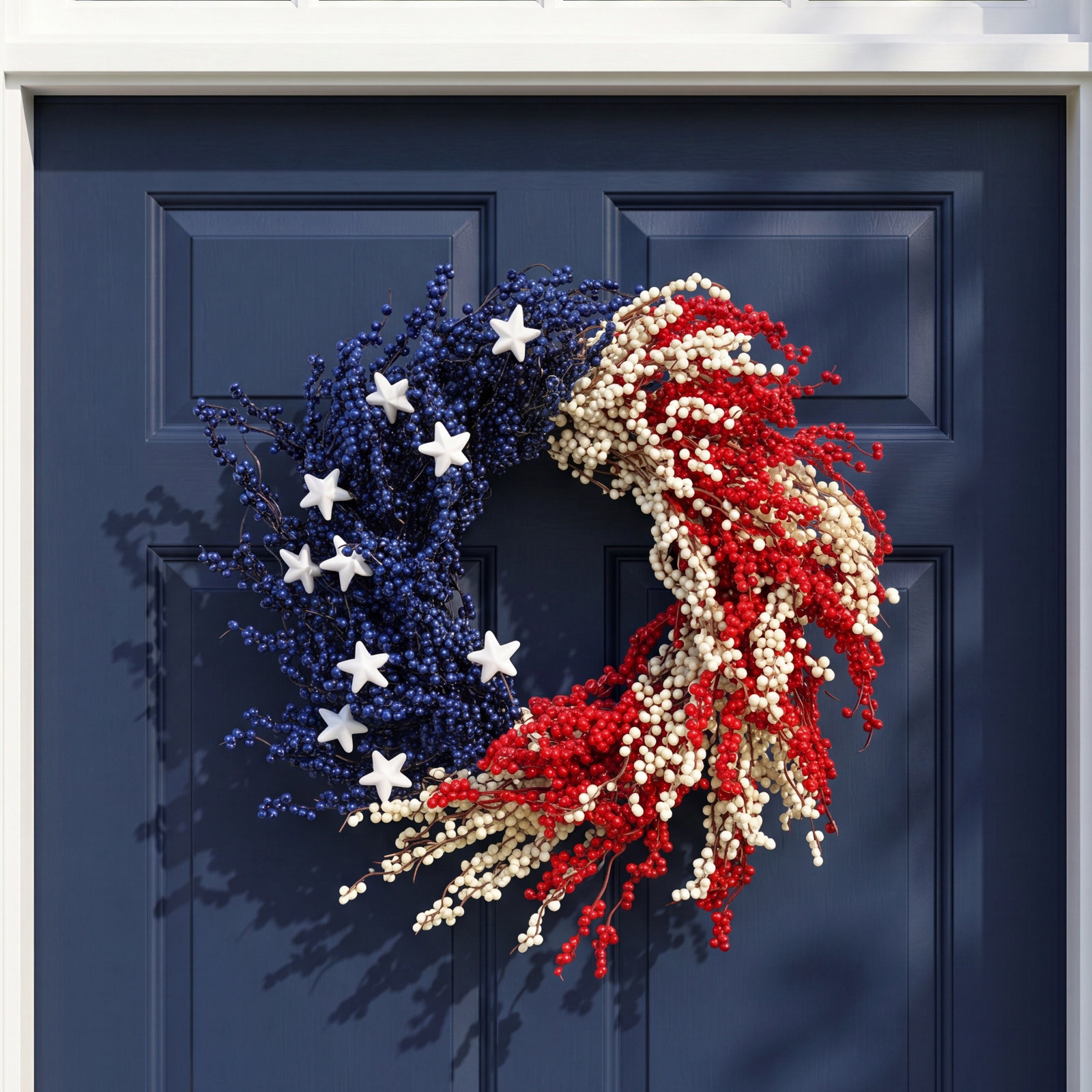 24" Independence Day Wreath