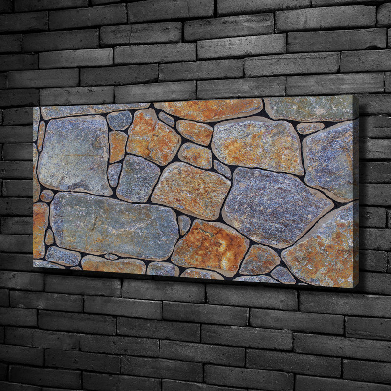 Stones - Wrapped Canvas Print