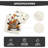 Pumpkins Ghost Spooky Orange Truck Halloween Table Runner, Kitchen Dining Table Decoration For Home Party Decor-1029802688