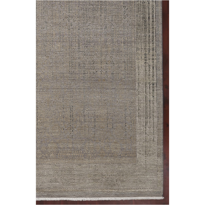 Onsted Wool Floral Indoor Rug, Rectangle 8' x 10'