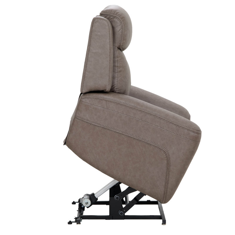 Fauteuil inclinable électrique Power Lift avec chaleur et massage, Sydney Brunette