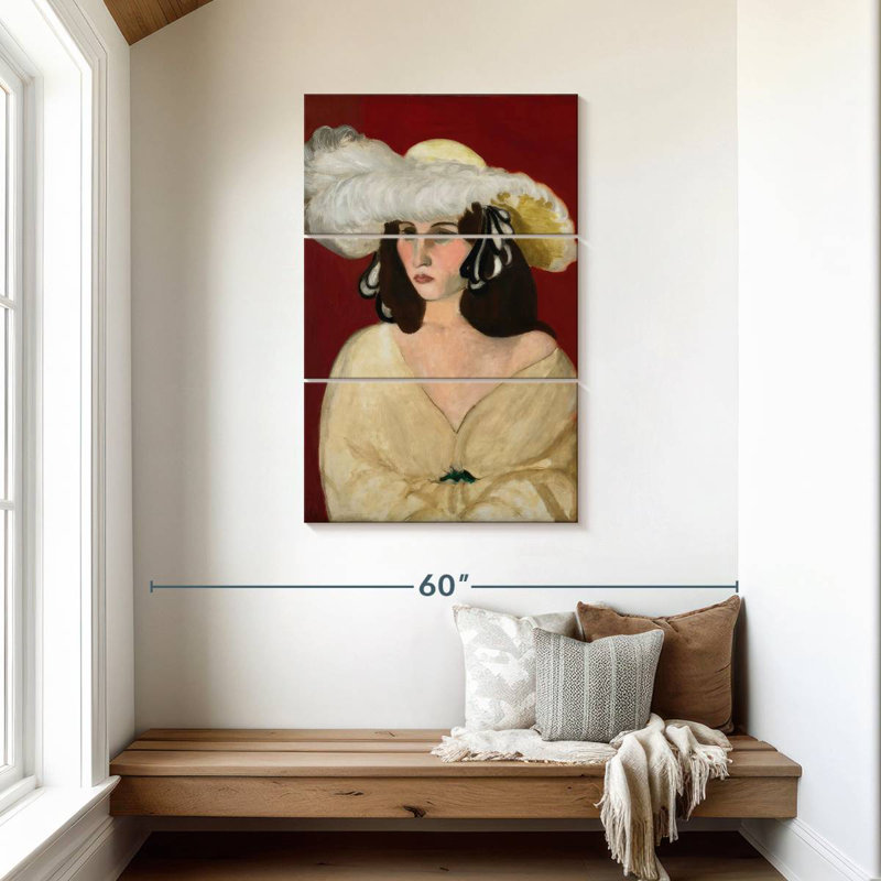 Plumes blanches Leisha, H 45 po x l 28 po