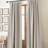 Faux Linen Curtains for Bedroom, Pinch Pleated Drapes Room Darkening Thermal Insulated Window Panels Noise Blocking for Living Room, 2 Panels-1836579985-1836579997