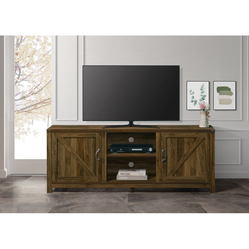Meuble télé pour téléviseur de 75 po ou moins Kaillan, Chêne Columbia, 59"