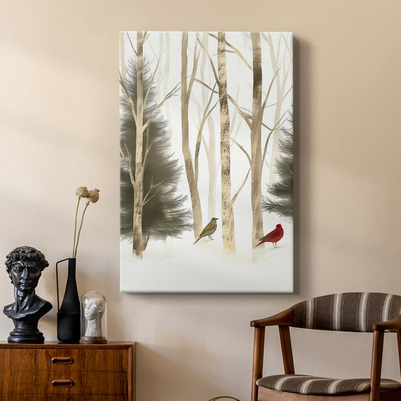 Art de Noël des Fêtes de Noël - galerie sur mesure Cavas, H 12 po x l 8 po