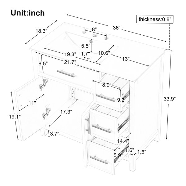 Dimensions du produit