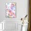 Blooming Peach and Lilac Canvas Abstract Print by Oliver Gal-1755808484-1755505122