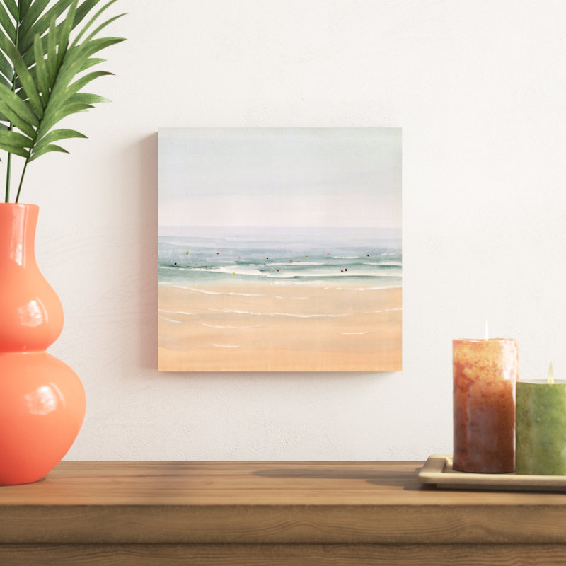 " Sun Soaked II " by Victoria Borges Painting Print, 12" H x 12" W