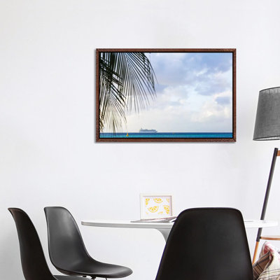 Cruise Ship At Sea With Copy Space by Susan Richey - Gallery-Wrapped Canvas Giclée on Canvas