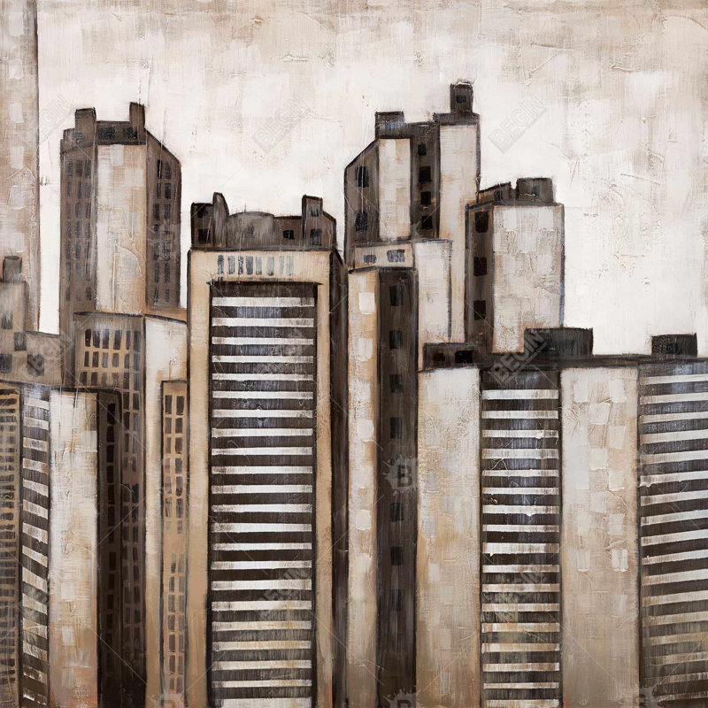 " Striped Skyscrapers "