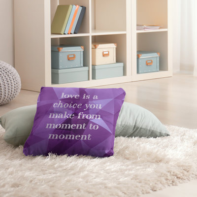Reversible Throw Pillow