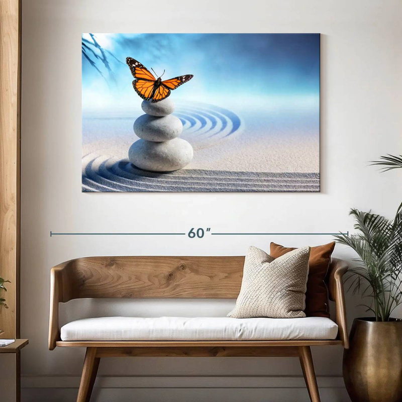 Butterfly Serenity, 32" H x 48" W