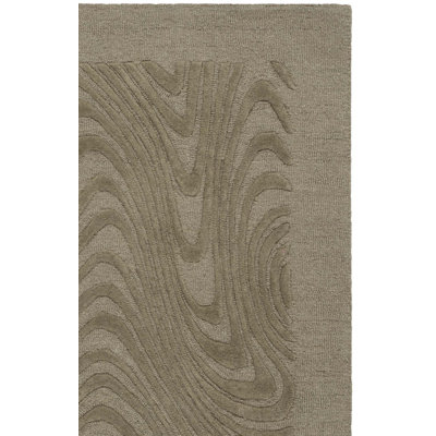 Tapis d'intérieur en laine touffeté à la main Ebony