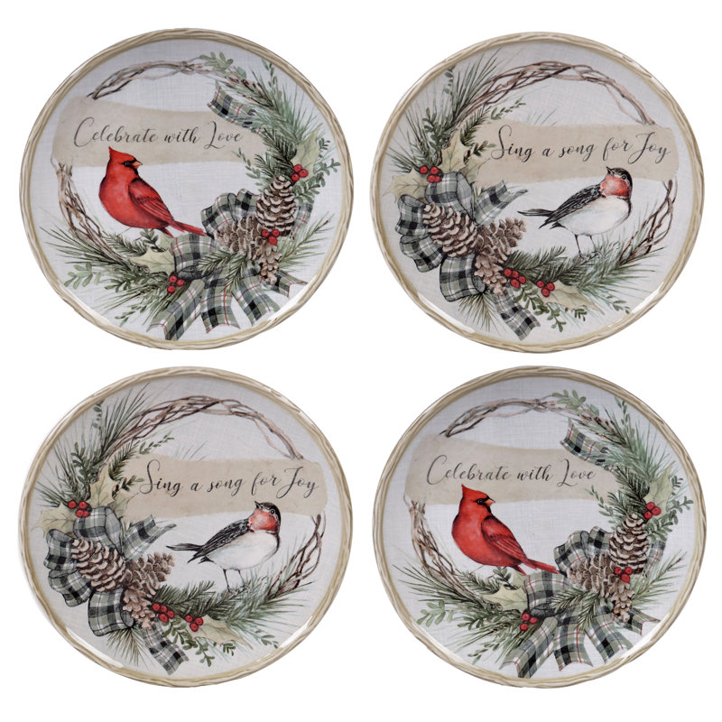 Service de table 16 pièces Certified International Holly and Ivy