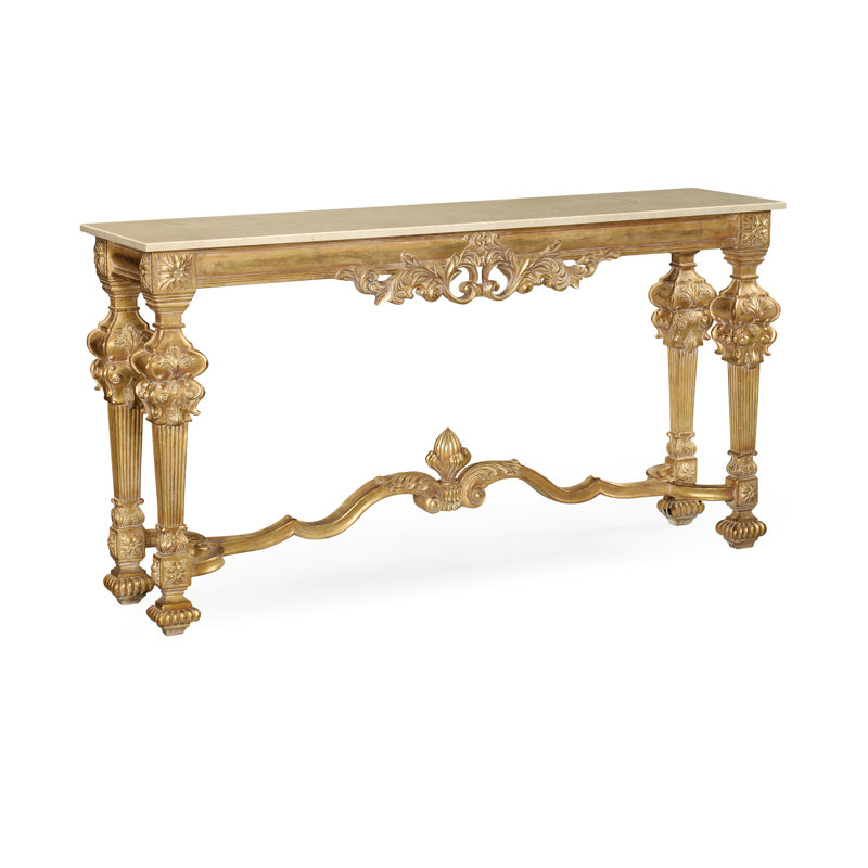 Versailles 67'' W Marble Console Table