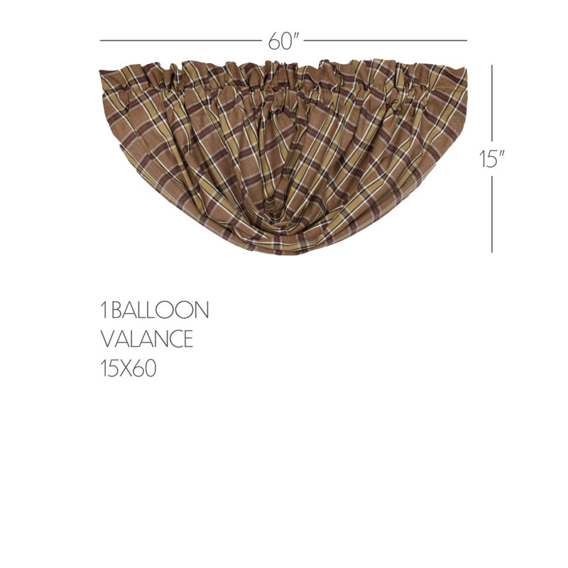 Wyatt 60" Window Valance