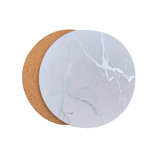 Marble Round 4 Piece Coaster Set