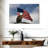 Brampt Perched Eagle American Flag-108692362